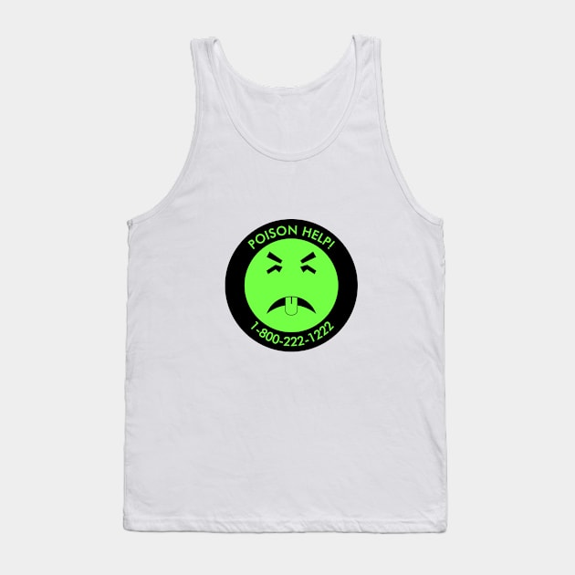 Mr Yuk Solution poison Tank Top by cindo.cindoan